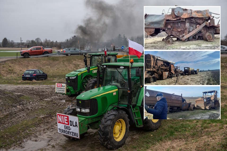 Protest rolników  / autor: minagro.gov.ua/PAP/Wojtek Jargiło