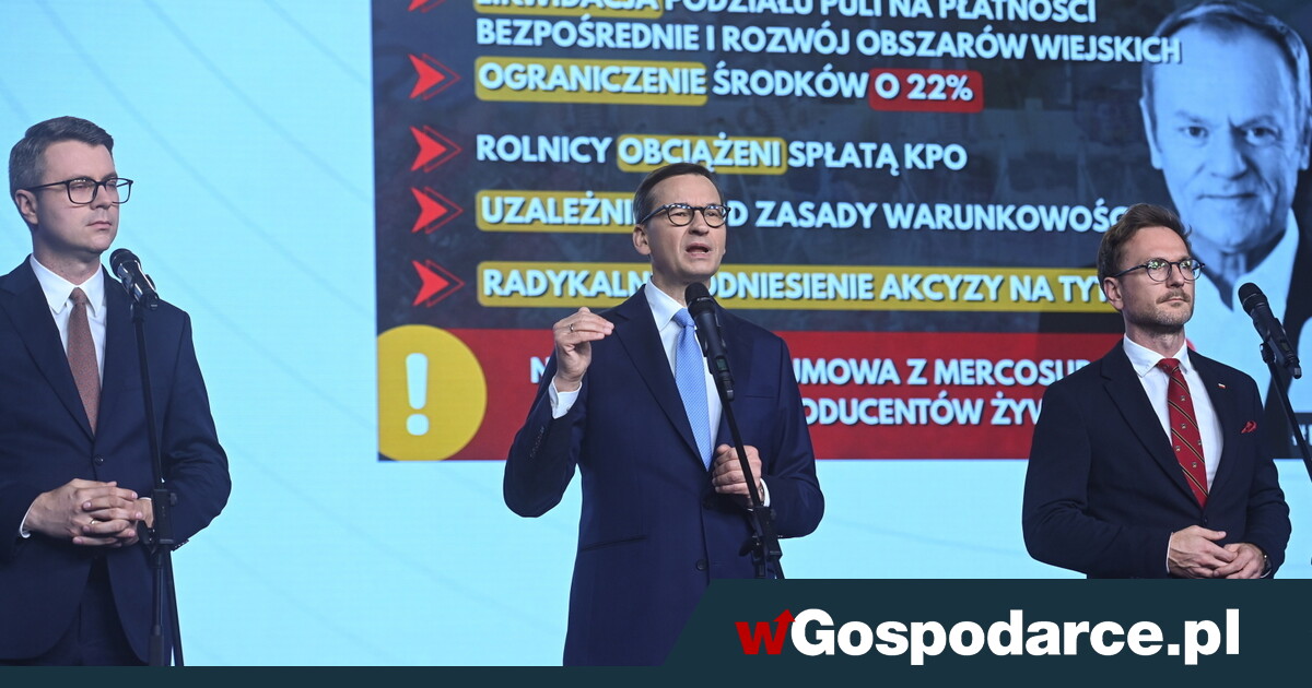 Morawiecki: Polska otrzyma »figę z makiem«