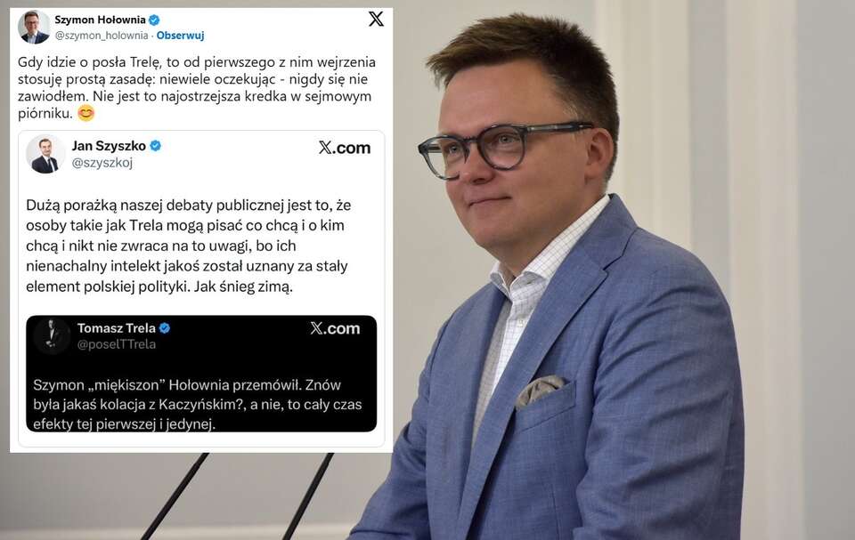 Hołownia zabrał głos ws. ślubowania sędziów. Trela atakuje