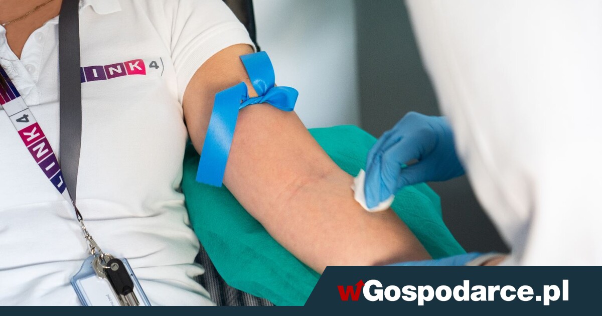 Pracownicy LINK4 oddali swoją krew. Tak świętowali 20-lecie firmy!