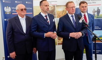 Minister rolnictwa: Po 15 września nie wpuścimy do Polski importu zboża z Ukrainy