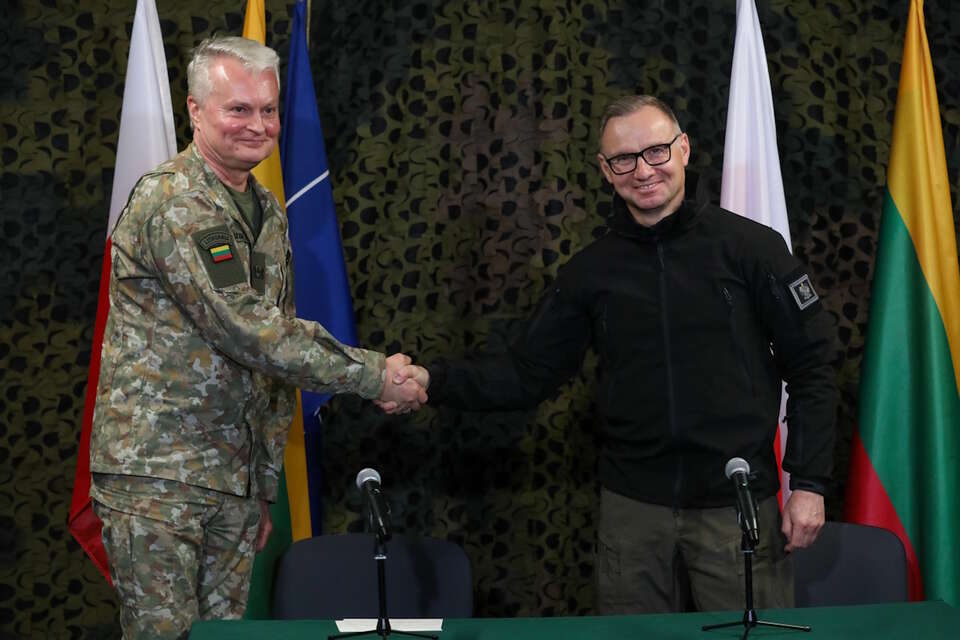 Prezydent Litwy Gitanas Nauseda o relacjach z Polską po wyborach / autor: PAP