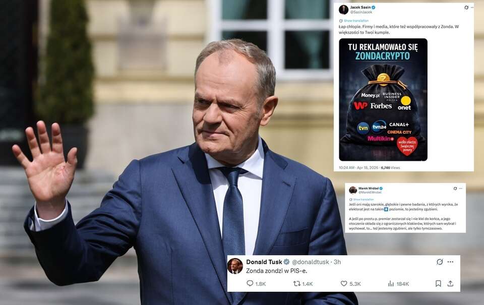 Premier Donald Tusk / autor: PAP/Albert Zawada