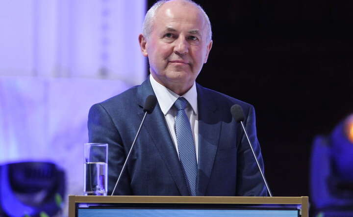 Na zdjęciu archiwalnym z dnia 11.05.2025 właściciel firmy Drutex Leszek Gierszewski / autor: PAP/Marcin Obara