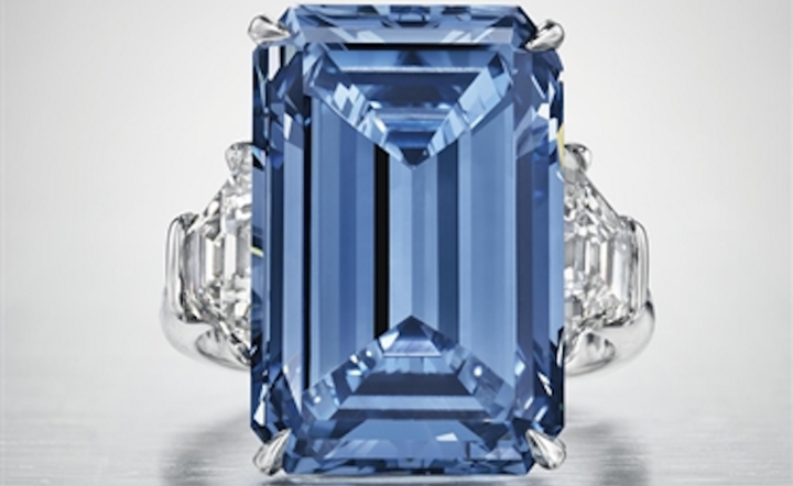 Rekordowa aukcja! Największy na świecie niebieski diament sprzedany