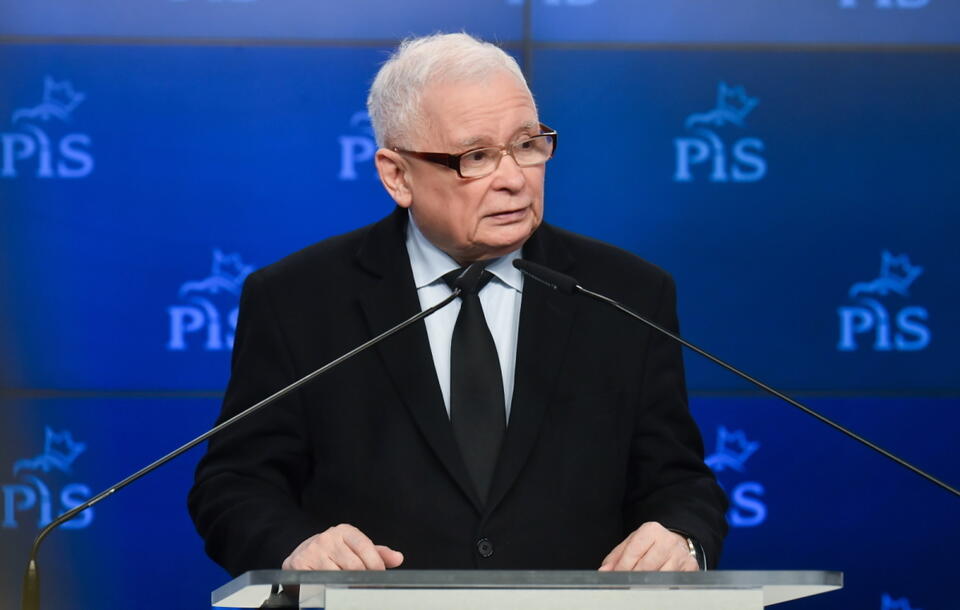 Jarosław Kaczyński / autor: PAP/Andrzej Lange