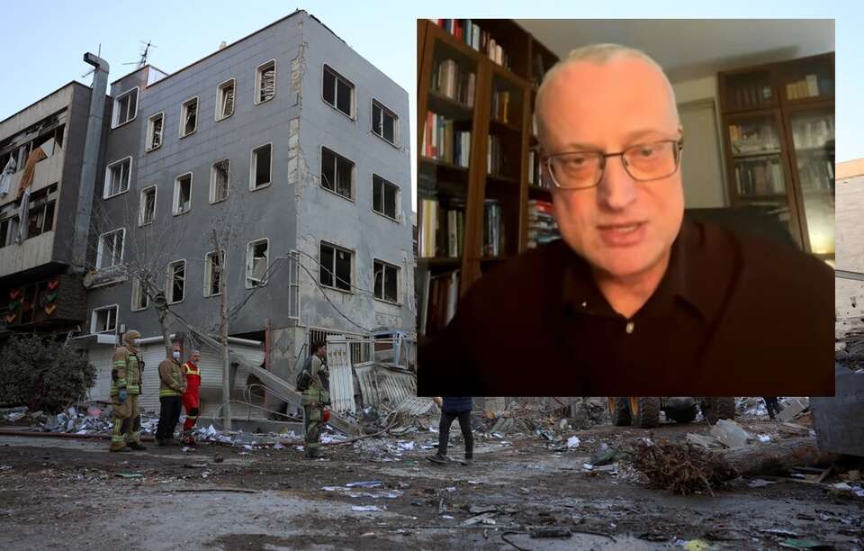 Magierowski zabrał głos na temat ataku na Iran / autor: wPolsce24/EPA/ABEDIN TAHERKENAREH Dostawca: PAP/EPA.