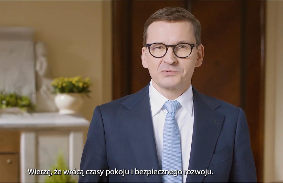 Orędzie wielkanocne premiera Mateusza Morawieckiego / autor: Facebook/Mateusz Morawiecki