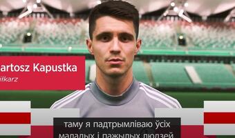 "Jesteśmy z Wami" - sportowcy solidaryzują się z Białorusią