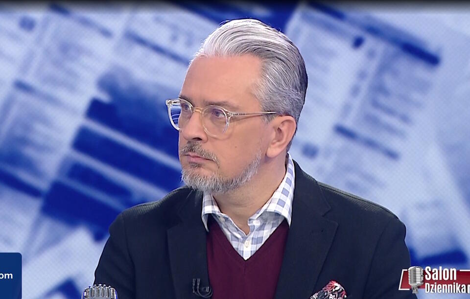 Marcin Wikło  / autor: screenshot TVP Info 