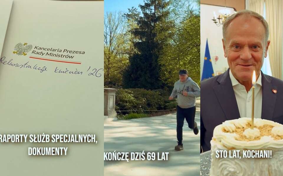 Tusk wrzucił urodzinowy film. Jest tam wiadomość dla Kloski?