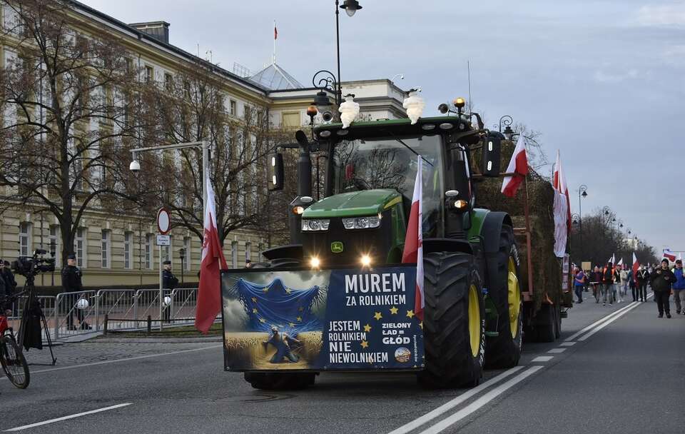 Protest rolników w Warszawie / autor: Fratria