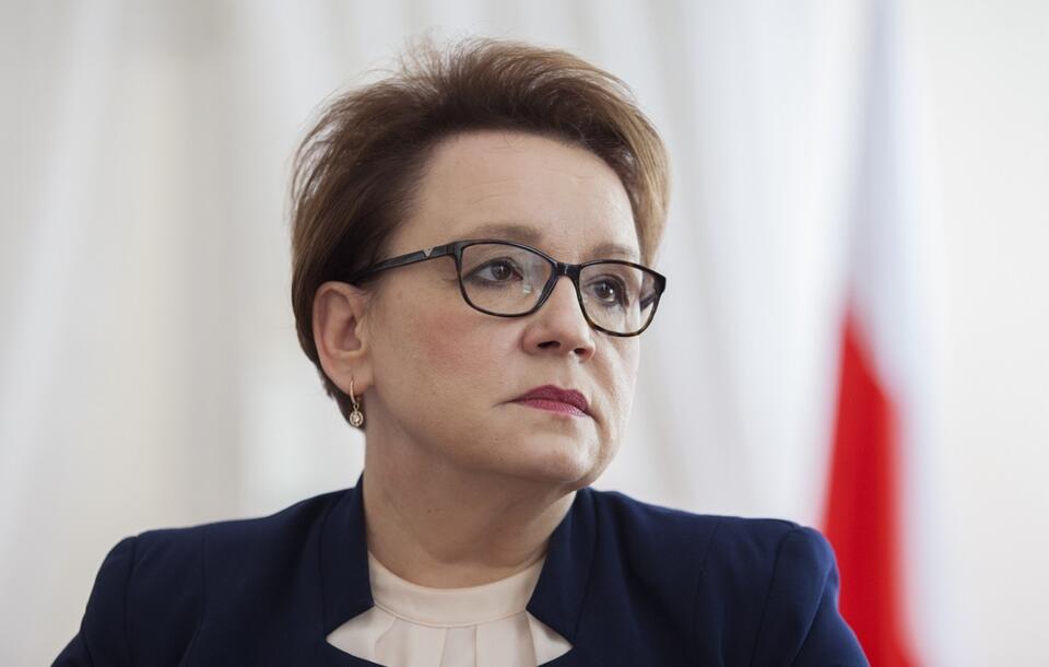 B. minister edukacji, europoseł Anna Zalewska / autor: Fratria
