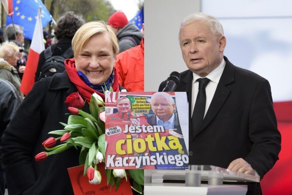 Thun i Kaczyński / autor: Fratria/Fakt