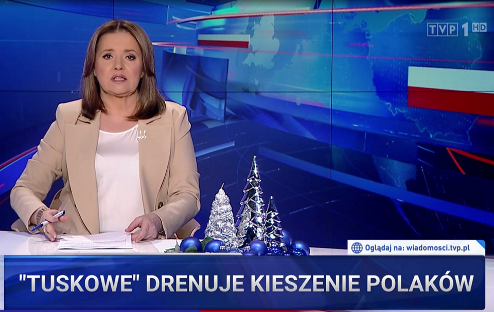 "Wiadomości" TVP / autor: screenshot TVP INFO