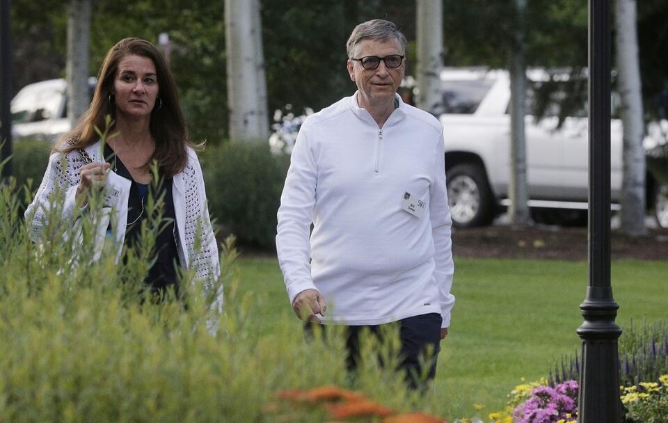 Bill i Melinda Gates / autor: PAP/EPA