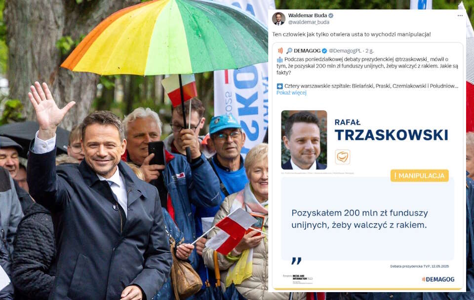 Rafał Trzaskowski / autor: PAP/Jerzy Muszyński