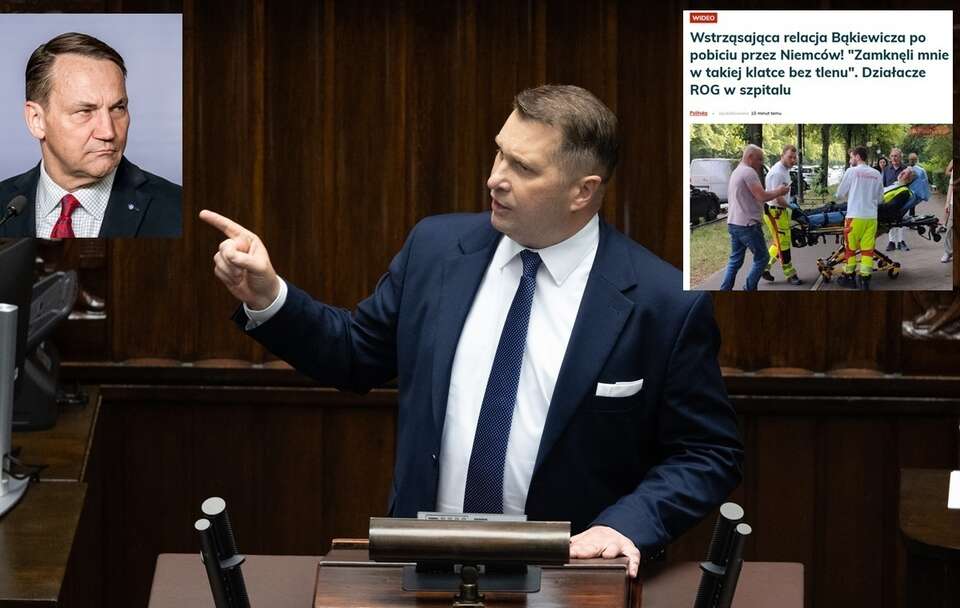 Przemysław Czarnek/Radosław Sikorski / autor: Fratria/screenshot wPolityce.pl