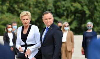 Prezydent Duda wraz z małżonką na Ukrainie