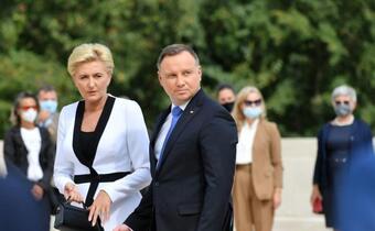 Prezydent Duda wraz z małżonką na Ukrainie