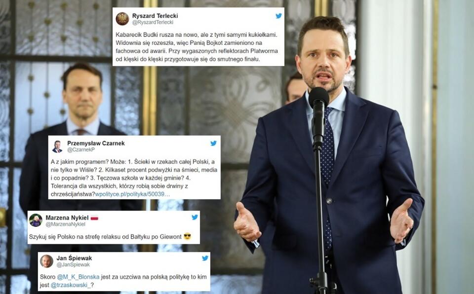 autor: PAP/Tomasz Gzell/Twitter