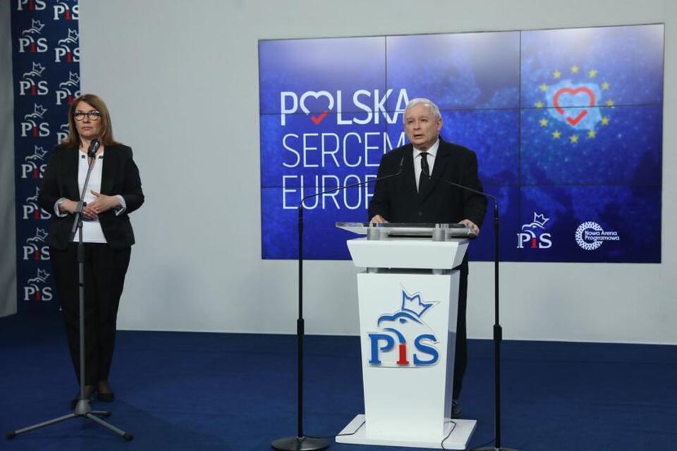 Leader od the Law and Justice party Jaroslaw Kaczynski  / autor: PAP