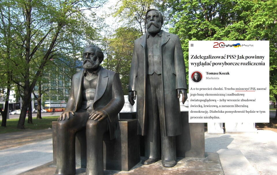 Pomnik Marksa i Engelsa / autor: Pixabay