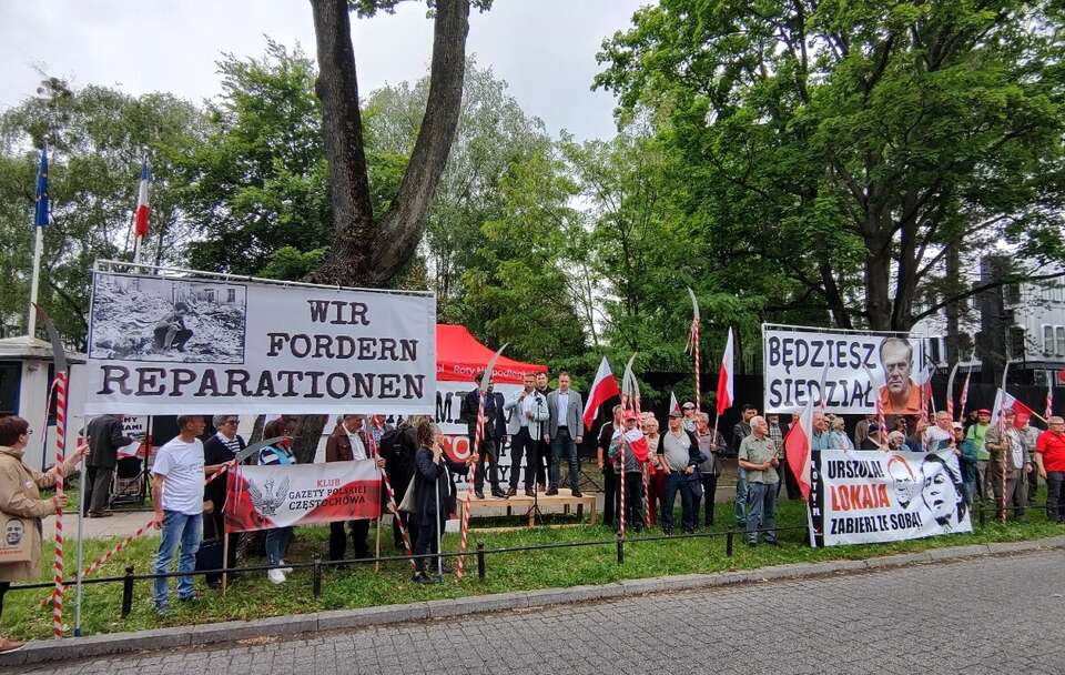 Protest Ruchu Obrony Granic  / autor: X/@RBakiewicz
