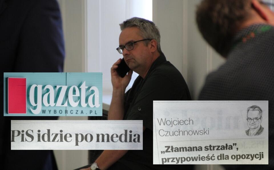 Wojciech Czuchnowski / autor: Fratria/'Gazeta Wyborcza'