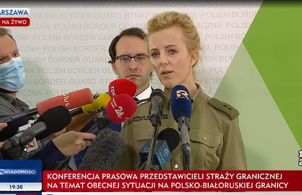 ppor. Anna Michalska / autor: screenshot TVP Info