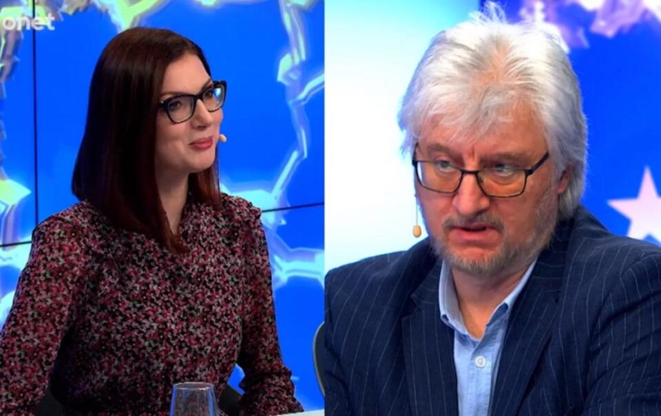 Eliza Michalik i prof. Radosław Markowski / autor: screen: Onet/vod.pl