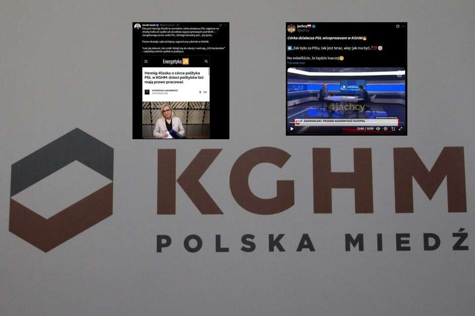 Ekipa Tuska odpolitycznia spółki skarbu państwa / autor: Fratria/X-Jacek Sasin, screen/X-jachcy, screen