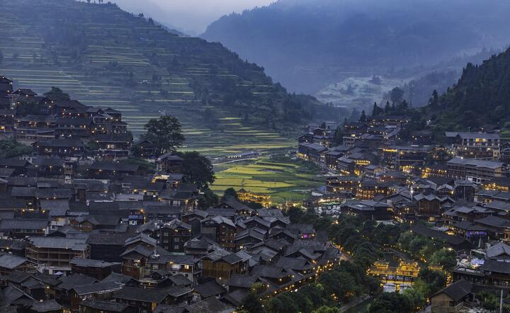 niebieska wioska, Chiny / autor: Pixabay