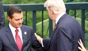 Trump pożarł się z prezydentem Meksyku