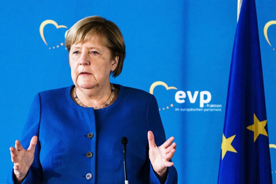 Kanclerz Niemiec Angela Merkel / autor: PAP/EPA