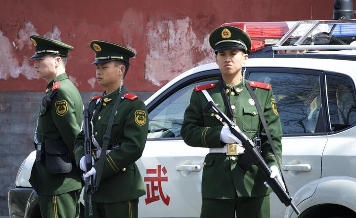 Pekin/policja / autor: Pixabay