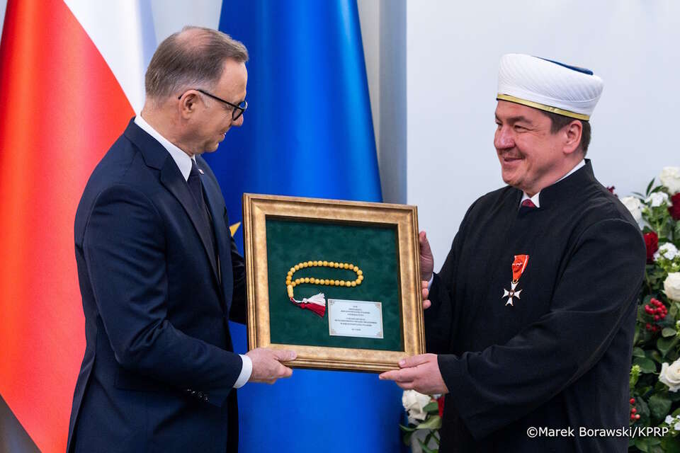 Uroczystości z okazji 100-lecia Muzułmańskiego Związku Religijnego na terenach RP z udziałem prezydenta Dudy / autor: Marek Borawski/KPRP