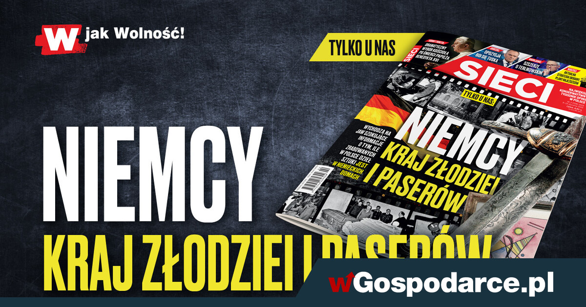 "Sieci": Niemcy – kraj złodziei i paserów