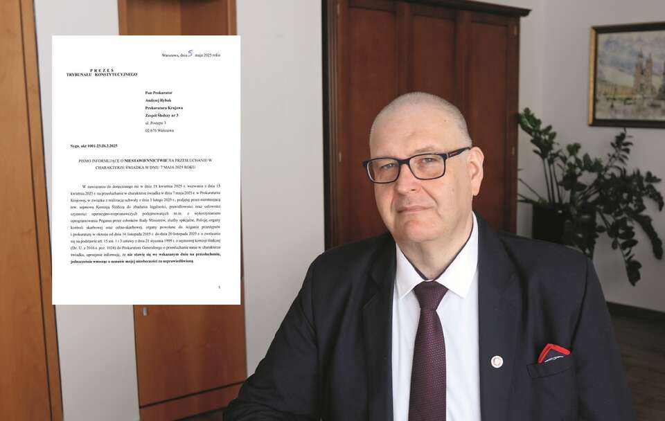 Prezes TK Bogdan Święczkowski / autor: Fratria/trybunal.gov.pl