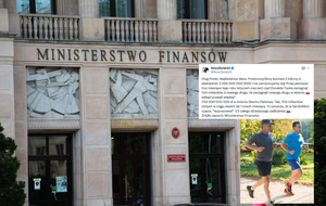 Ministerstwo Finansów/Donald Tusk i Andrzej Domański  / autor: Fratria/X/nowyswiat24