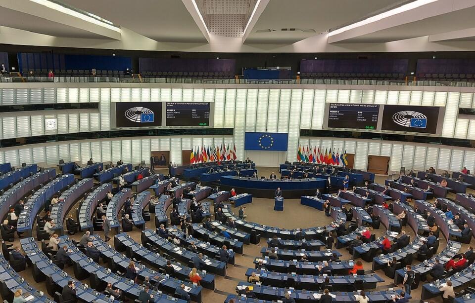 Sala plenarna PE w Strasburgu / autor: Fratria