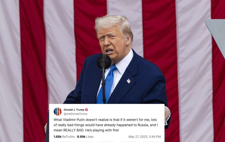 Prezydent USA Donald Trump / autor: PAP/EPA/JIM LO SCALZO