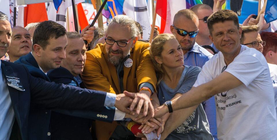 Marsz KOD i opozycji, maj 2016 roku / autor: wPolityce.pl