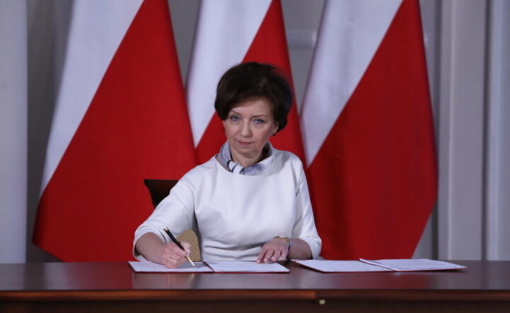 Minister Marlena Maląg / autor:  PAP/Tomasz Gzell