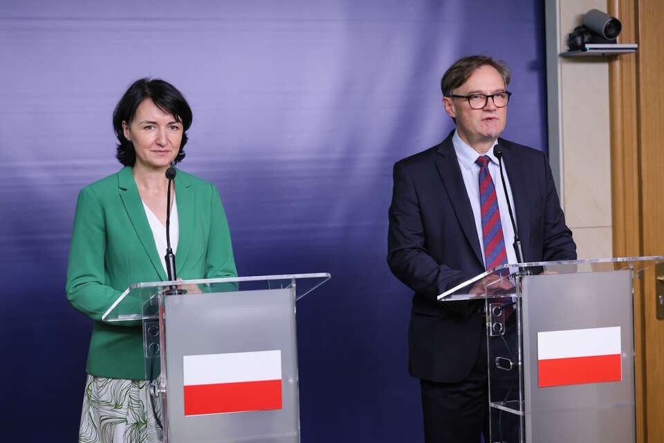 Konferencja MSZ  / autor: PAP/Rafał Guz