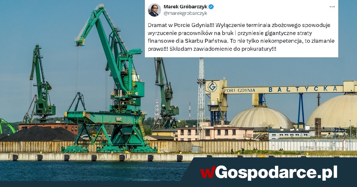 Dramat w Porcie Gdynia. Czy 1 lipca znika terminal zbożowy?