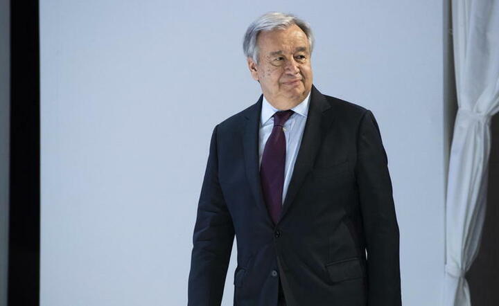 sekretarz generalny ONZ Antonio Guterres  / autor: PAP