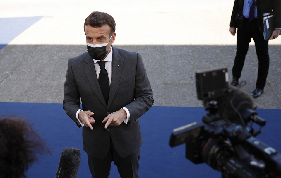 Emmanuel Macron / autor: PAP/EPA