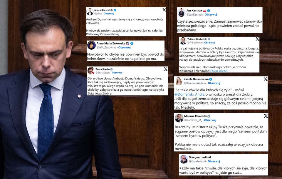 Andrzej Domański / autor: Fratria/X