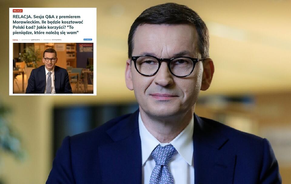 Premier Mateusz Morawiecki / autor: Twitter/Kancelaria Premiera; wPolityce.pl